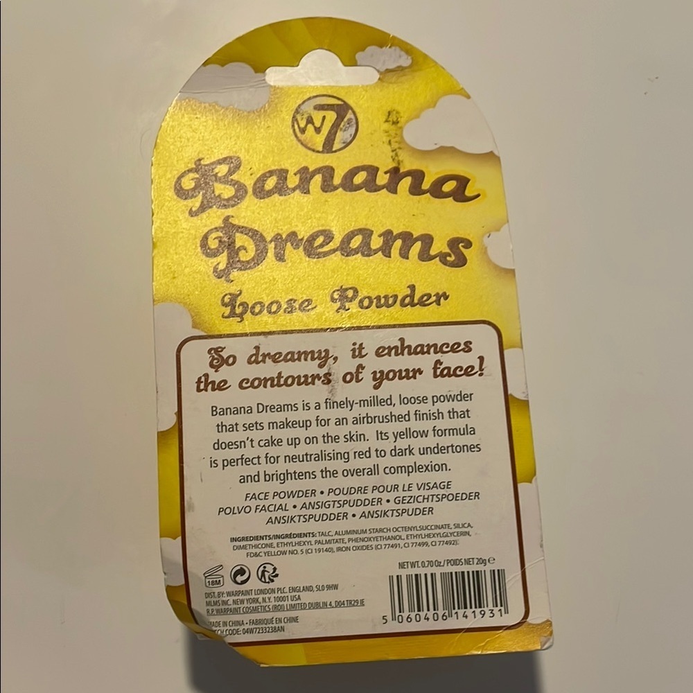 W7 Banana Dreams Loose Powder - Picture 2 of 3